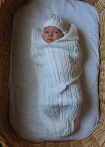 Vauvan Merinovilla Kapalopussi HAPPY CAP